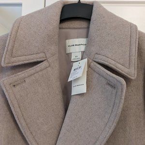 Club Monaco Daylina Coat Oatmeal color size small